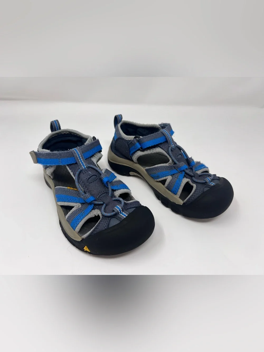 Keen Sandals Kids 13 Venice H2 Hiking Water Shoes Blue Grey